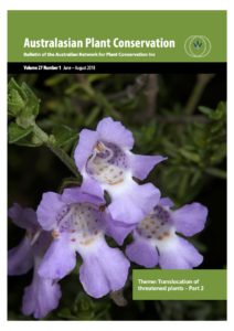 The latest edition of Australasian Plant Conservation