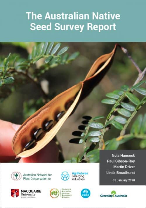 The Australian Native Seed Survey Report - E-version