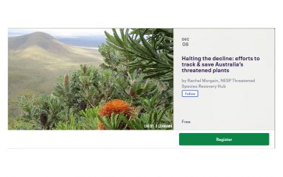 Threatened Plant Index webinar