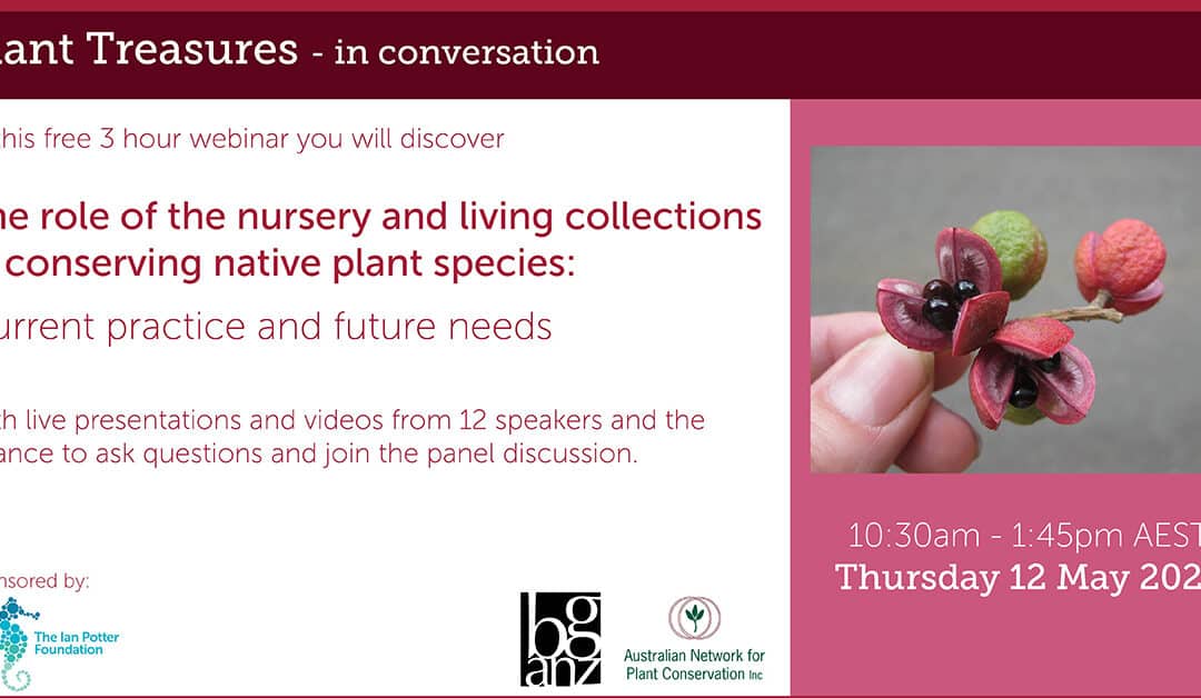 Webinar Recording: Plant Treasures 3