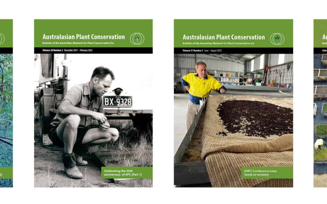 New section in Australasian Plant Conservation