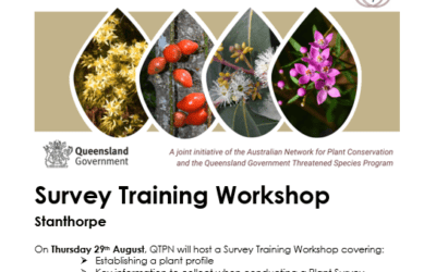 QTPN and Stanthorpe Rare Wildflower Consortium Survey Training Workshop