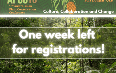 One week to go before the registration deadline for APCC15