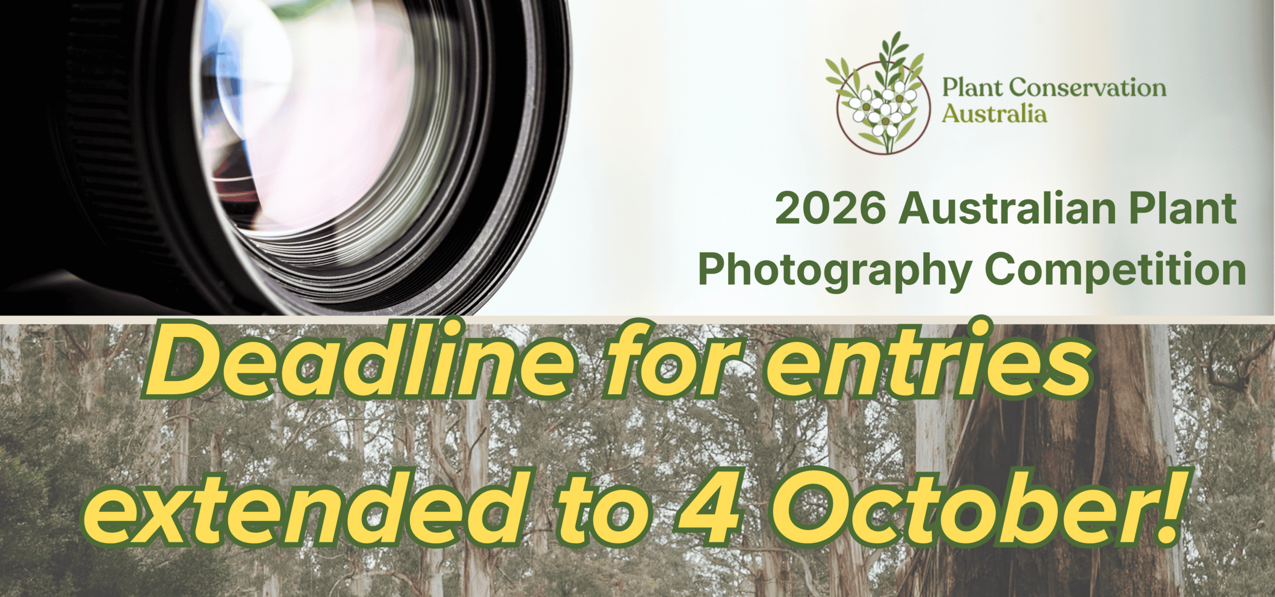 The premier opportunity to showcase images that highlight the beauty and diversity of our unique plant life.(4)